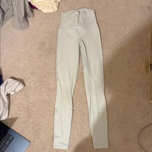 Lululemon mint high waist leggings
